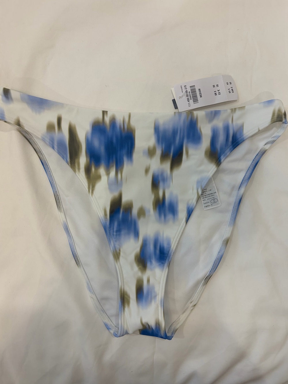 Mid Rise High-Leg Moderate Bikini Bottom🩵 - Picture 3 of 8